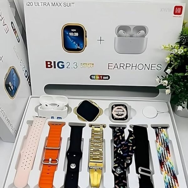 I-20 Ultra Max Smartwatch 10 In 1 Strep