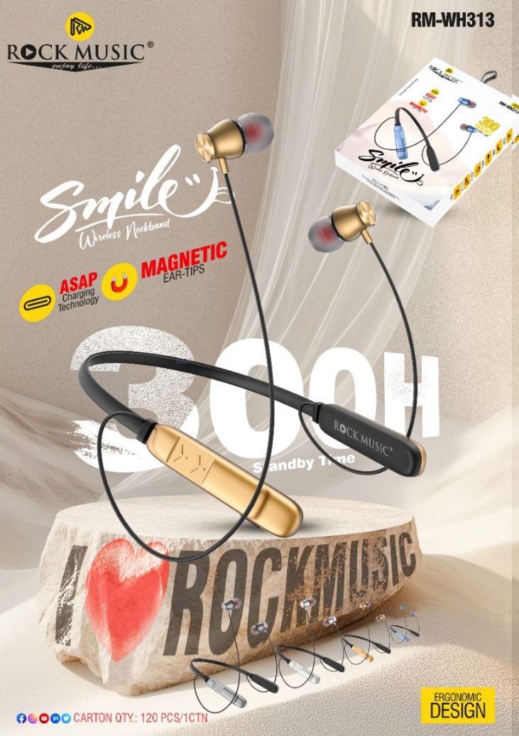 RM Neckband (313) Smile RM Neckband (313) Smile