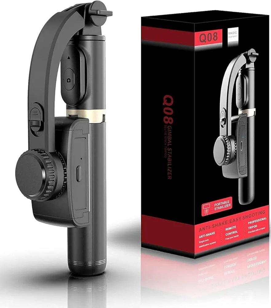 2026/01/1000171877.jpg Q08 Mini Gimbal 1-Axis Stabilizer with Wireless Remote