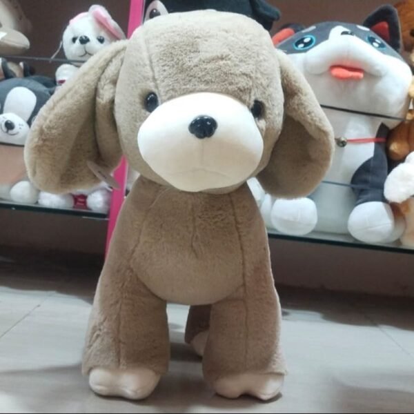 Light brown puppy soft stuffed..