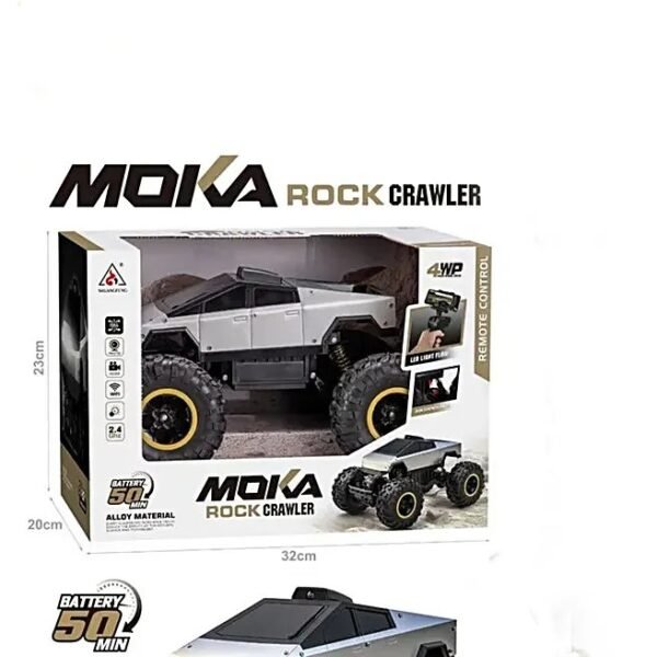 Cybertruck RC Car – 36 KPH High-Speed 4WD All-Terrain Remote Control Truck, 2.4 GHz Electric Hobby Vehicle for Kids & Adults