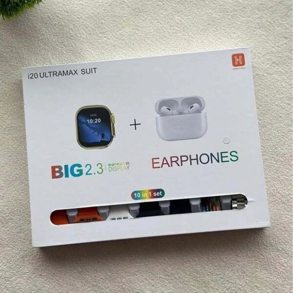 watch plus earphone set