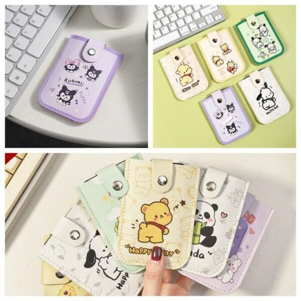 Kawaii Wallet Cute Cartoon Card Holder,