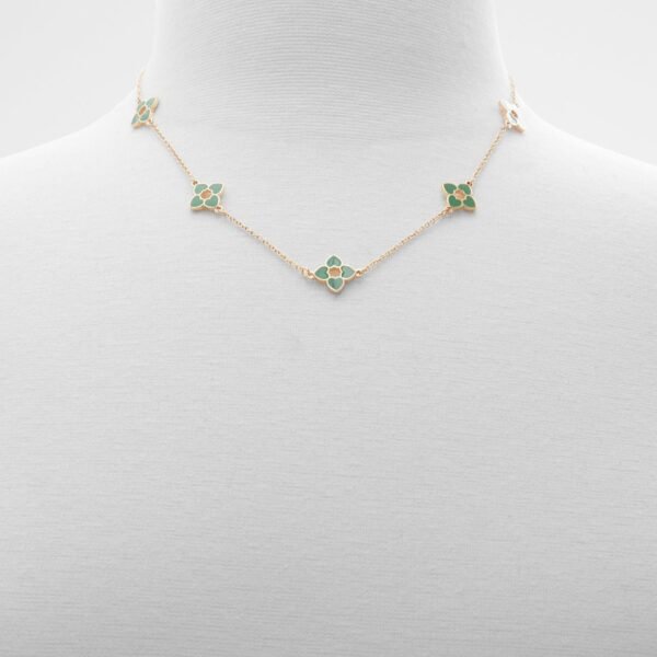 Green Petal Grace pendant