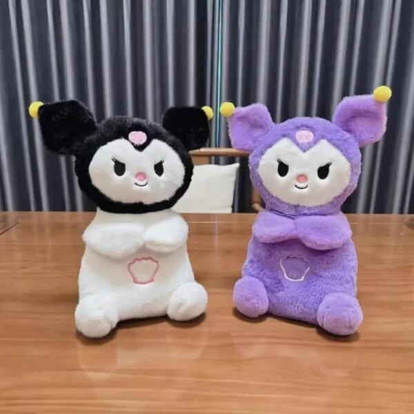 Kuromi Soft Toy Breathing Teddy Bear with Music and Light