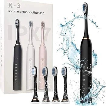 X3 Sonic Electric Toothbrush Rechargeable