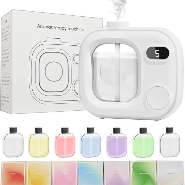 Waterless Essential Oil Aromatherapy Diffuser Mini Led Smart Aroma 360 Small Difusor