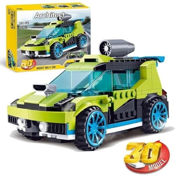Toys Architect 30 in 1 Bricks Rally Car Set Brick Building Block for Kids | Education
