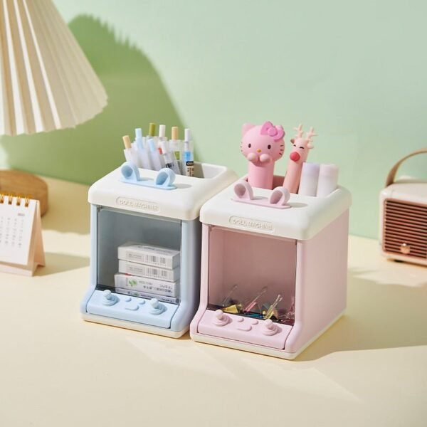 Cute Pastel Pen Holder Desk Organizer