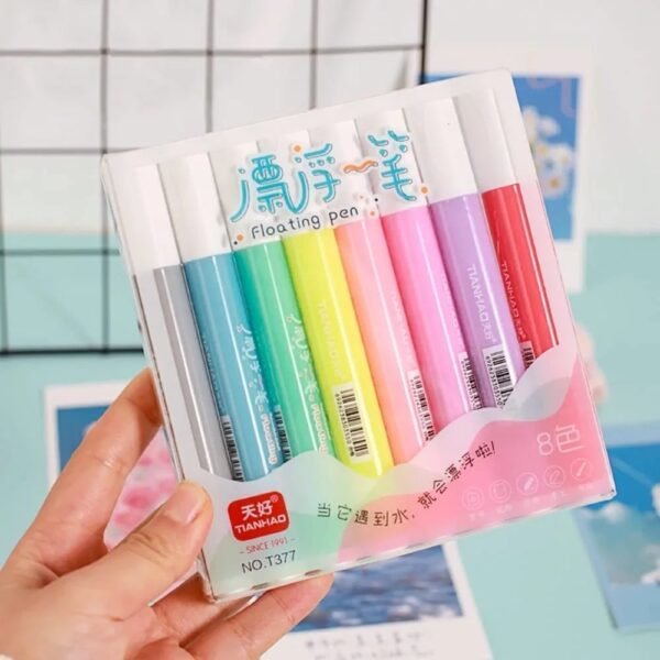 8 Colors Doodle Marker - Children's Colorful Magical Water Painting Pen