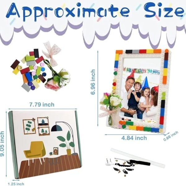 DIY Colorful Photo Frame for Kids
