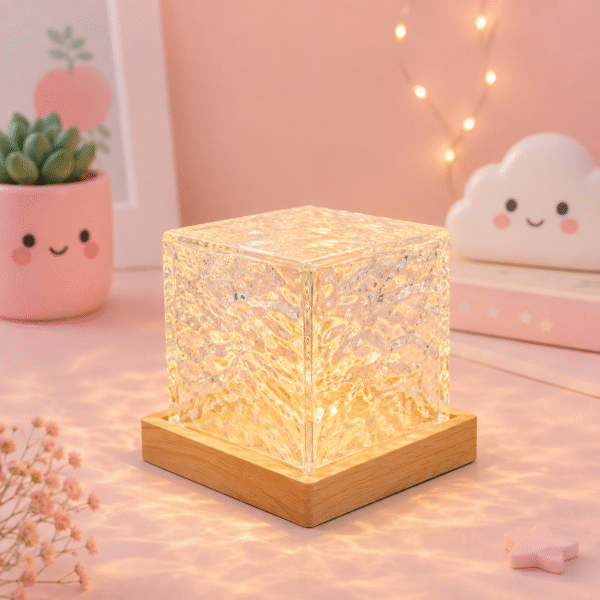 Wave Cube Water Ripple Lamp